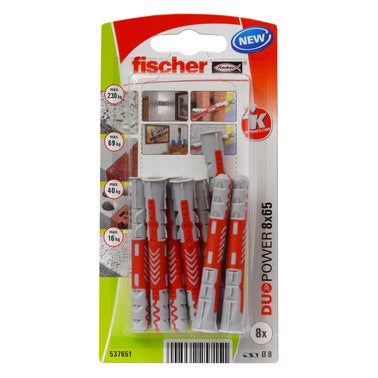 Kołek uniwersalny Duopower 8.0x65 mm