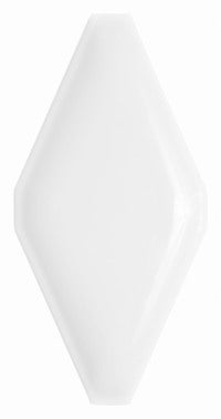 Mozaika ceramiczna Carat white 10x20 cm