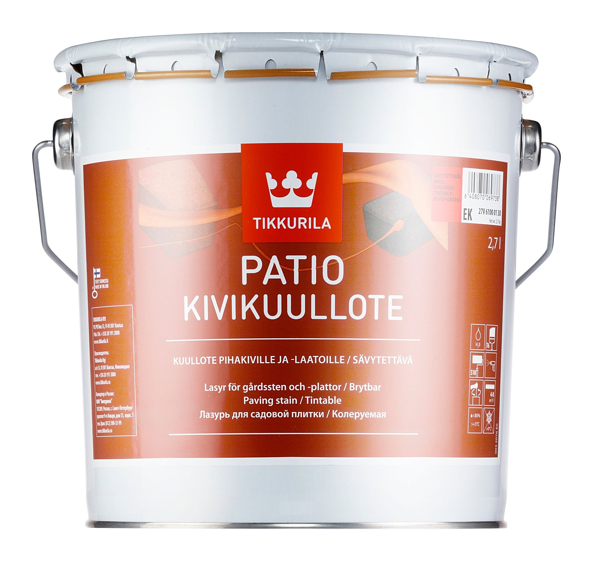 Impregnat Tikkurila Patio 2,7 l