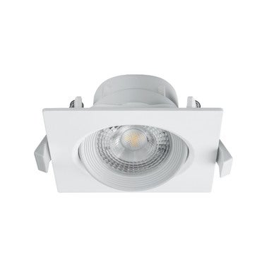 Oczko LED kwadratowe, 5W, 350 lm, 4000K, ruchome, białe