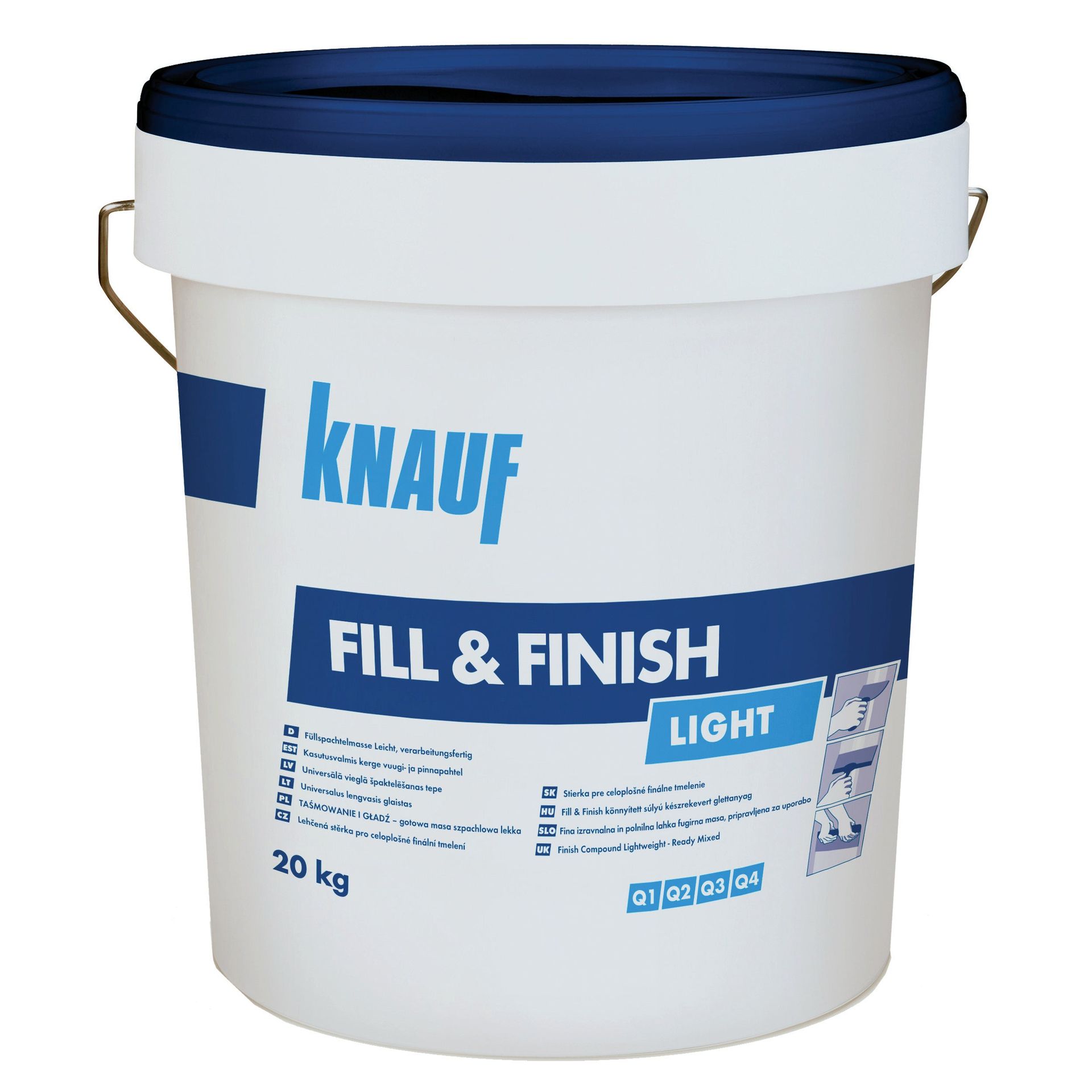 Masa szpachlowa Fill&Finish Light 20 kg Knauf