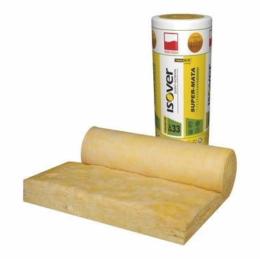 Isover Wełna mineralna Super-Mata 15 cm szklana 0,033 W/(mK) 3,72 m2