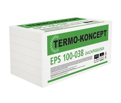 Styropian Termo-Koncept Dach Podłoga 5 cm EPS 100 kPa 0,038 W/(mK) 6 m2