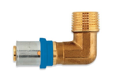 Pex Kolano zaciskowe GZ 26 mm x 3/4