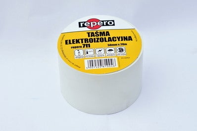 Taśma elektroizolacyjna Repero 711 50mm/20m biała