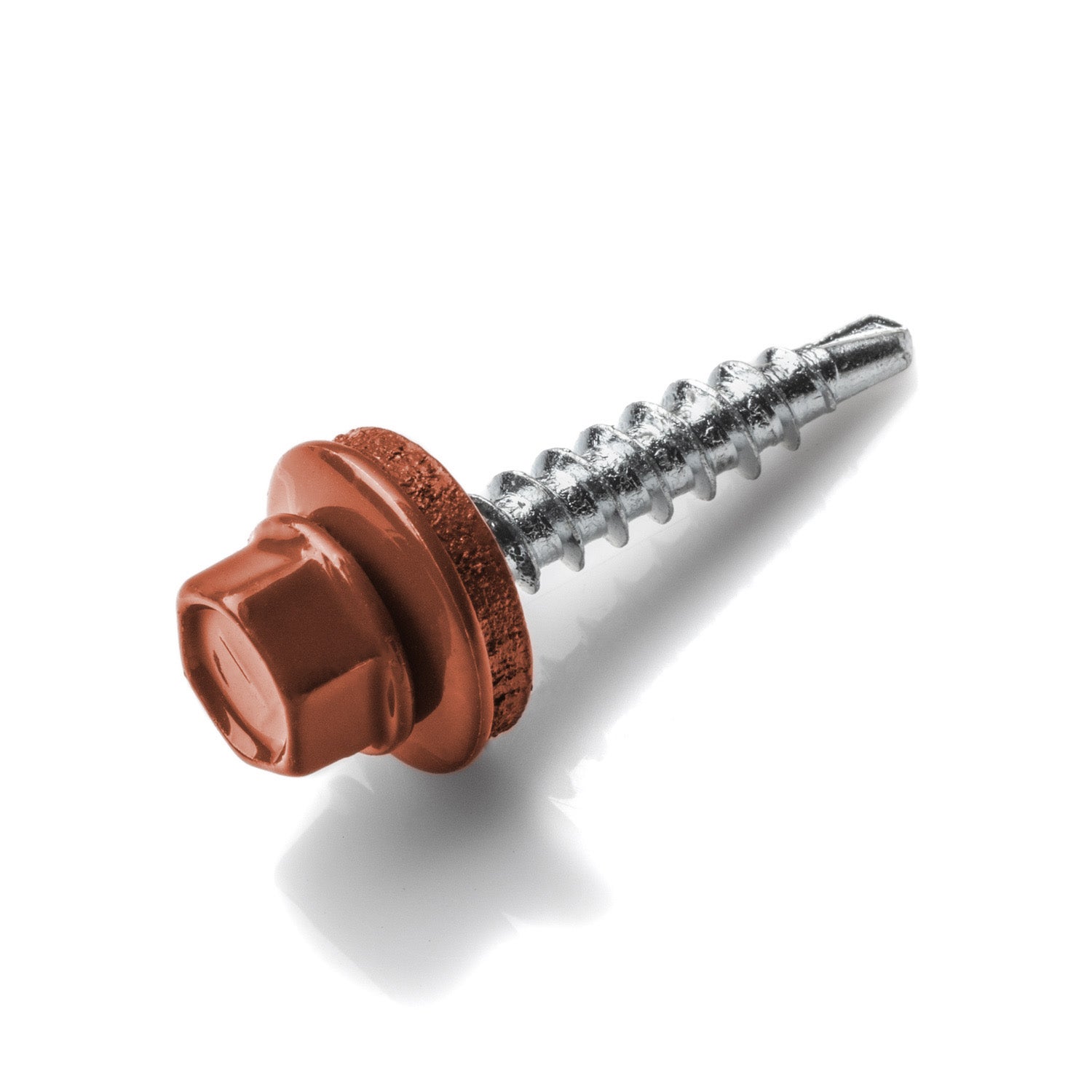 Wkręt samowiercący  4,8x35 RAL8004 (150 szt.)