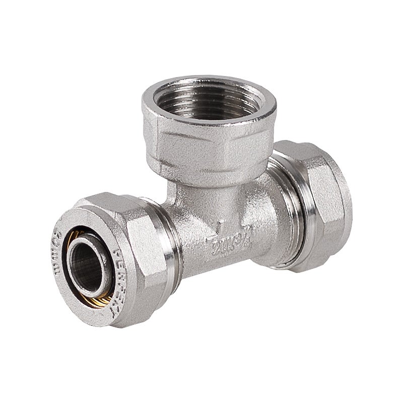 Pex Trójnik skręcany GW 16 mm x 1/2