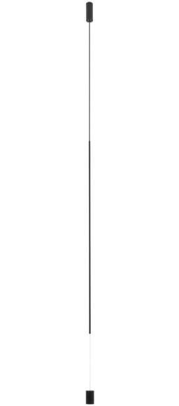 Lampa wisząca designerska VERTIC 300cm LED 4000K 19W czarny