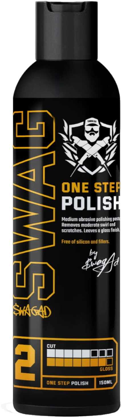 SWAG One Step Polish - średnio ścierna pasta polerska, one step 150ml