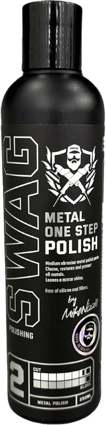 Swag Metal One Step Polish - Średnio ścierna pasta polerska typu one step 250ml
