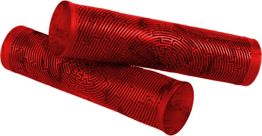 Chwyty kierownicy Maze Lite 125mm,red devil-black