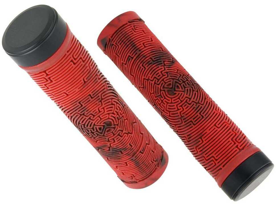 Chwyty kierownicy Maze 130mm,red devil-black