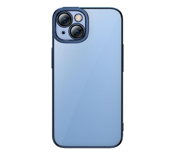 Baseus Glitter do iPhone 14 (niebieski)