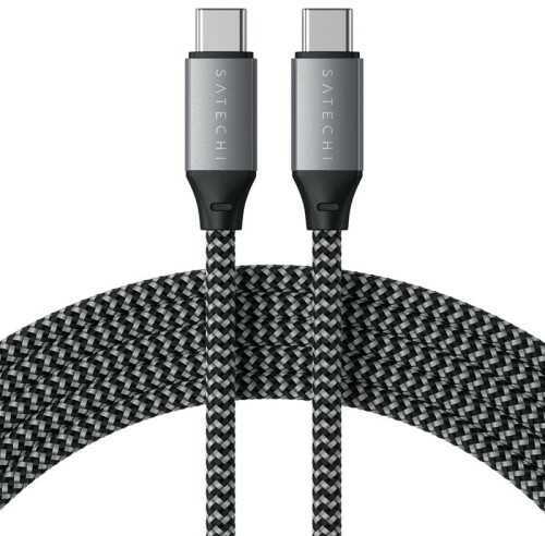 Satechi Kabel 100W USB-C do USB-C PD 2m, ciemnoszary