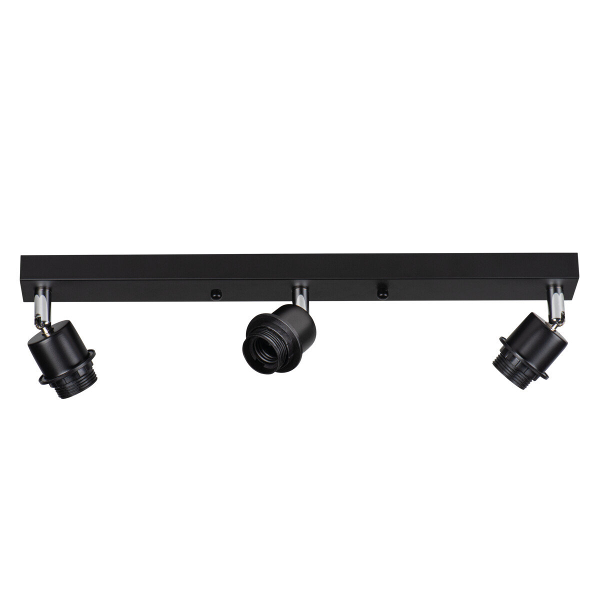 Lampa Spot Sufit Lightlogic Ll Oprawa Okrągła Czarna Loft E27 3O B (31475)