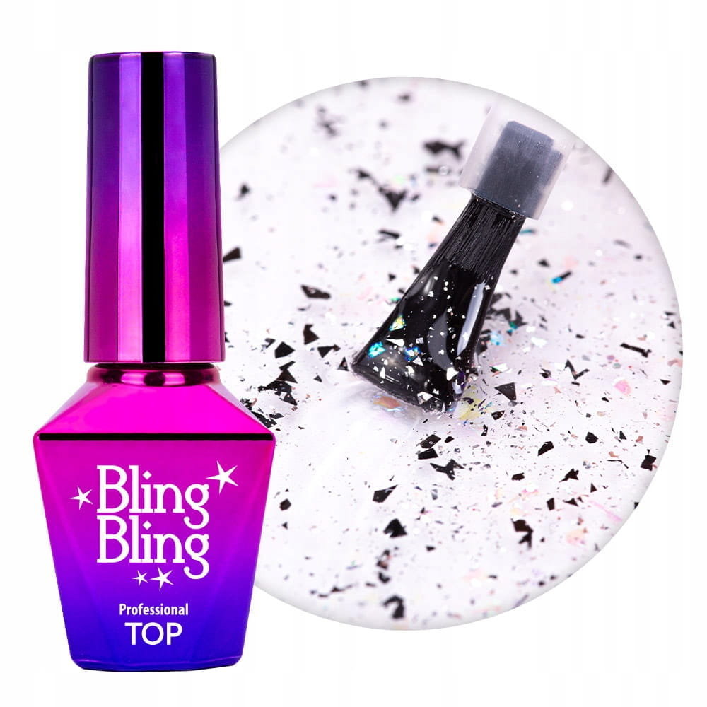 MollyLac, Top BlingBling Reserve No Wipe Bez Przemywania, 10g