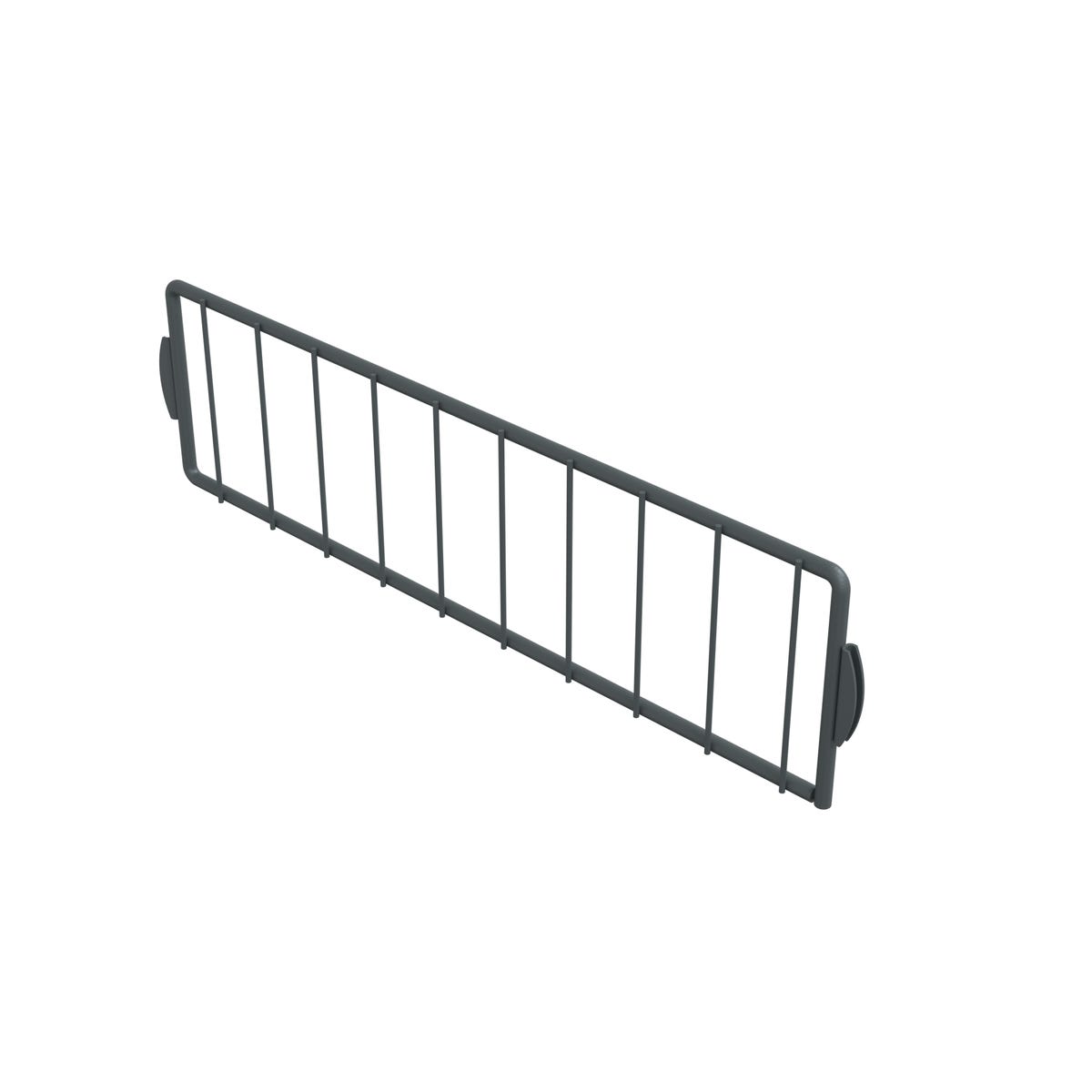 Przegródka do półki 311 x 88 mm antracytowa Integri 5907708117915