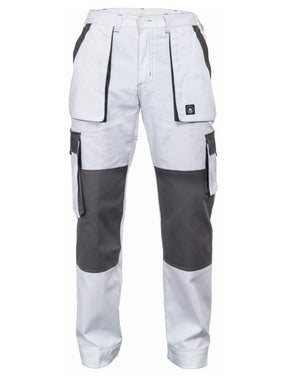 Spodnie robocze MAX SUMMER białe Cerva, rozm. XL (56)