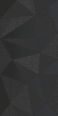 Dekor ścienny Alesia black 30x60 cm