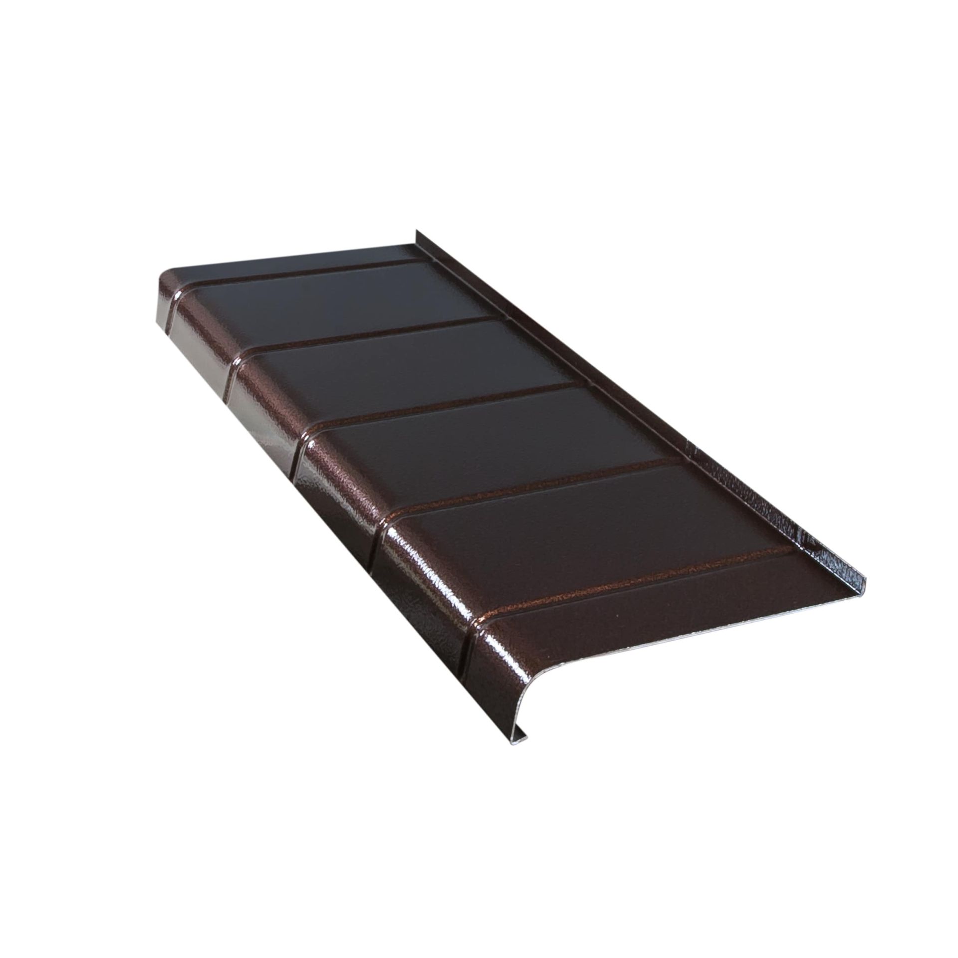 Parapet zewnętrzny aluminiowy miedź antyczna 20 cm