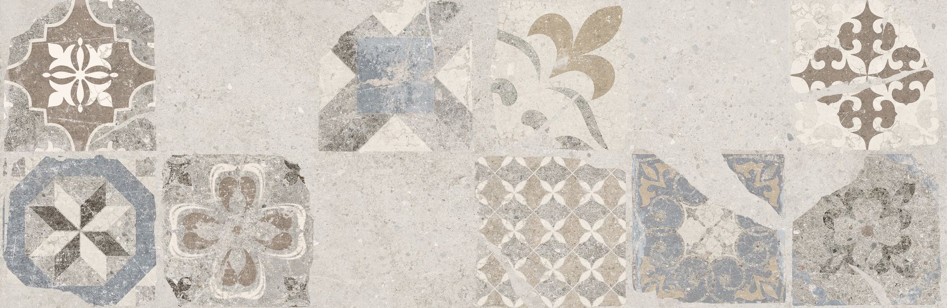 Płytka ścienna Victoria Patchwork 29x89 cm 1.29m2