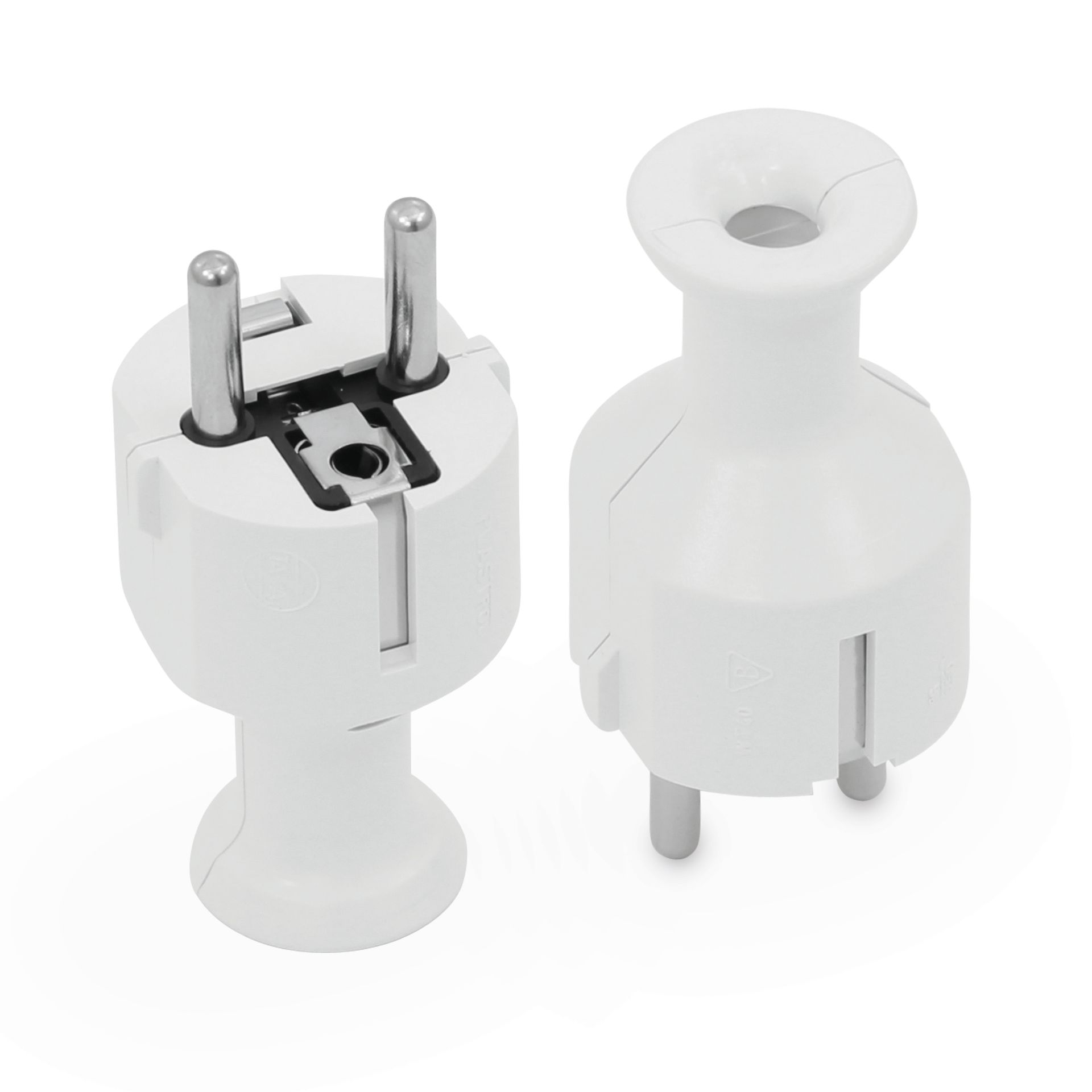 PS Wtyczka rozbieralna, prosta Uni-SCHUKO, 2p+Z Schuko, 16 A, 250 V, WT-40, biały. (1LM)
