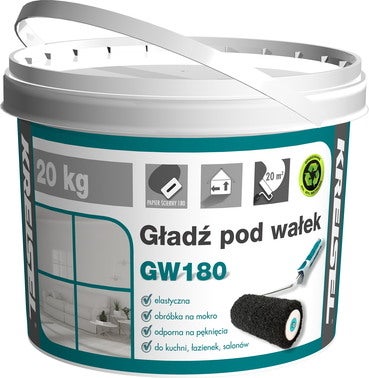 Gładź polimerowa Kreisel GW180 20 kg, super biała