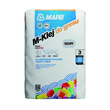 Zaprawa klejowa M-KLEJ do płytek 22.5 kg