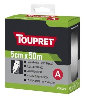 Taśma naprawcza do spękań Toupret 50m x 50mm