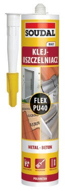 Uszczelniacz poliuretanowy Soudal Flex PU40 szary 300 ml