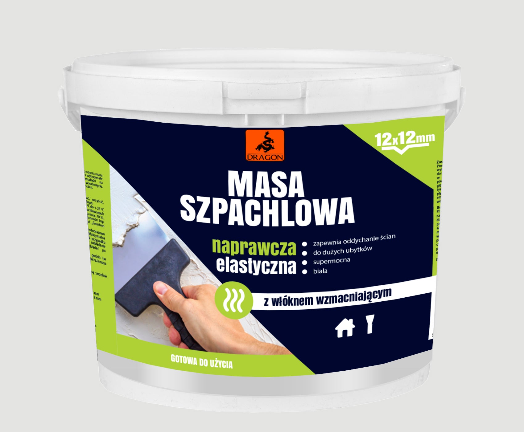 Gładź szpachlowa Dragon 5kg