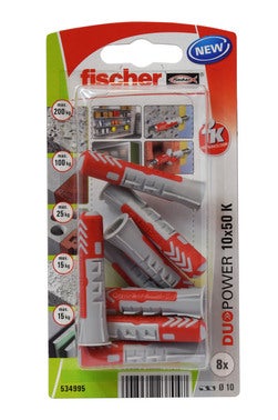 Kołek uniwersalny Duopower 10x50 mm