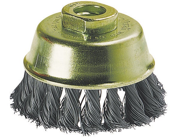 Szczotka doczołowa druciana M14 75 mm