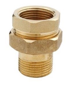 Śrubunek mosiężny prosty 3/4