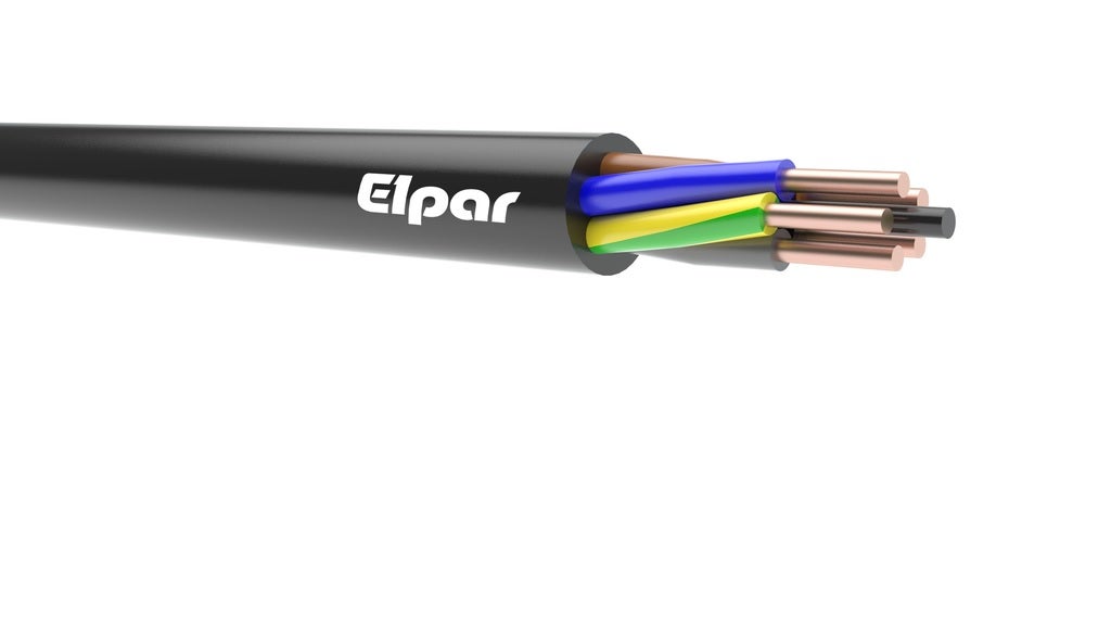 Kabel YKY 5x16 żo NYY-J 0,6/1kV, bęben, ELPAR