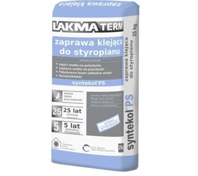 Zaprawa klejąca do styropianu Lakma Syntekol PS 25 kg