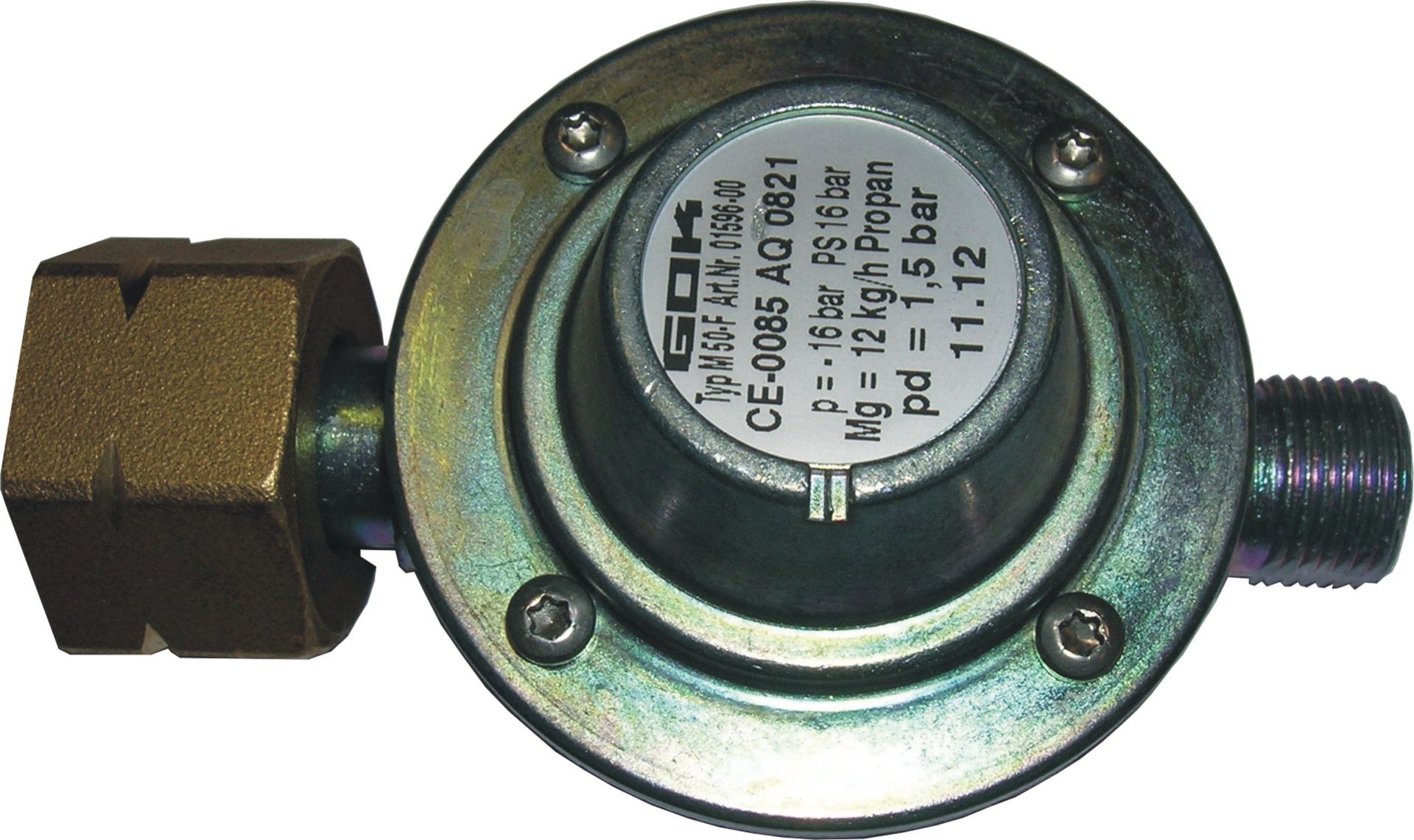 Reduktor gazowy do butli 4 bar 8 kg/h