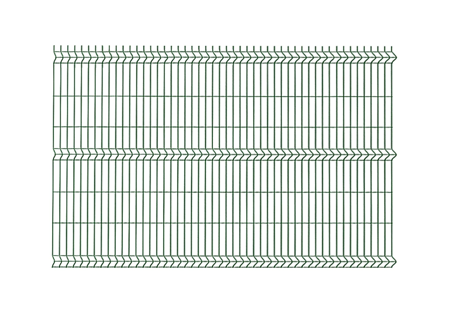 Panel ogrodzeniowy 3D ocynk, 152x250 cm, oczko 50x200 mm, drut 4 mm