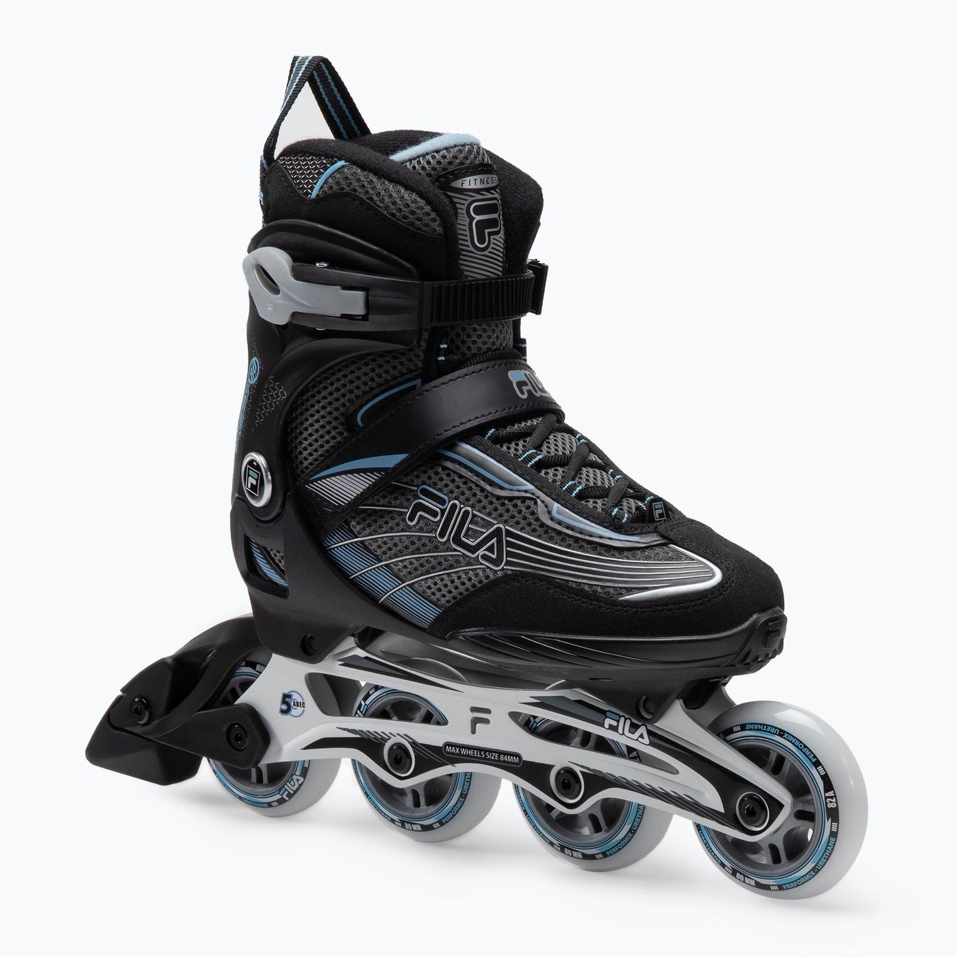 NoName Rolki FS Rol MIZAR 80 LADY black-lightblue 38 010621225380