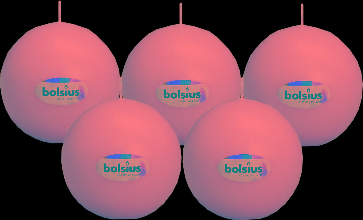 Bolsius Świeca kula 16H 7CM 5szt KREMOWA BOLSIUS4738