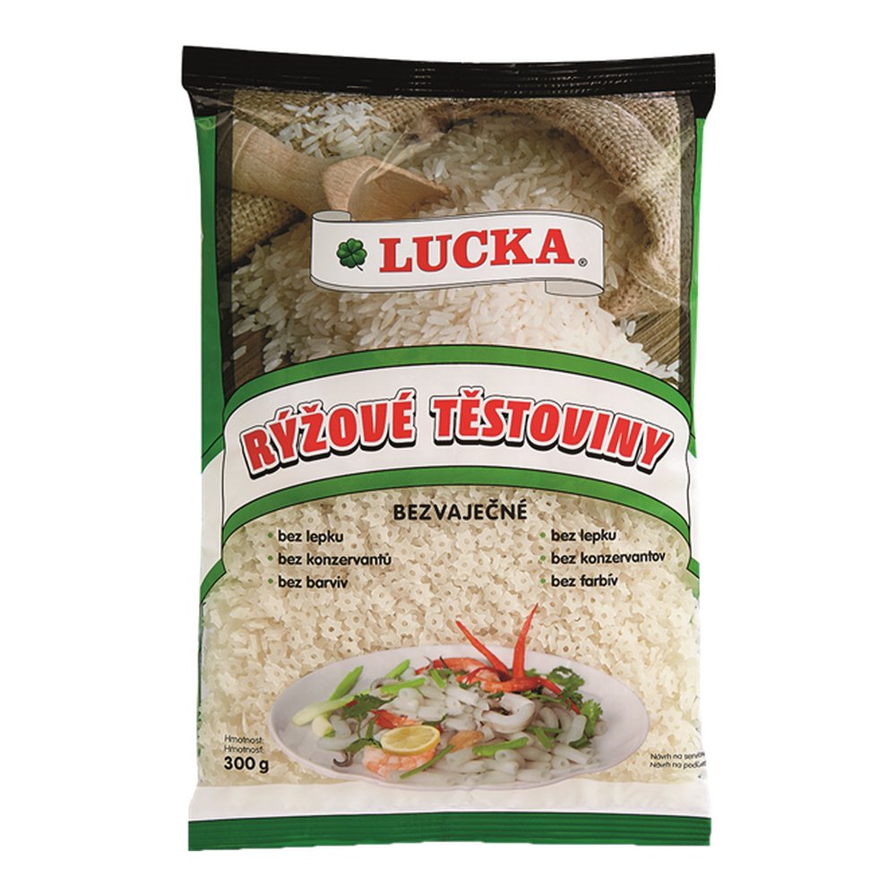 Makaron ryżowy GWIAZDECZKI 300g LUCKA