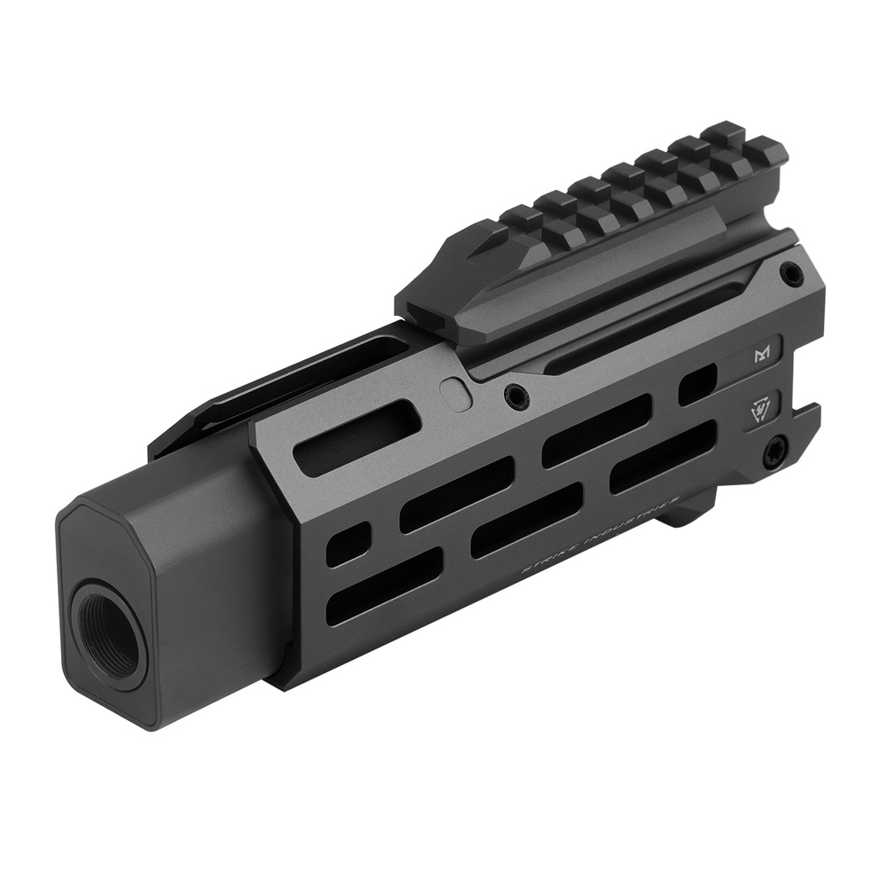 Strike Industries - Łoże M-LOK do CZ Scropion EVO Strike 6” Handguard - Czarne - SI-CEVO-HG-6-BL
