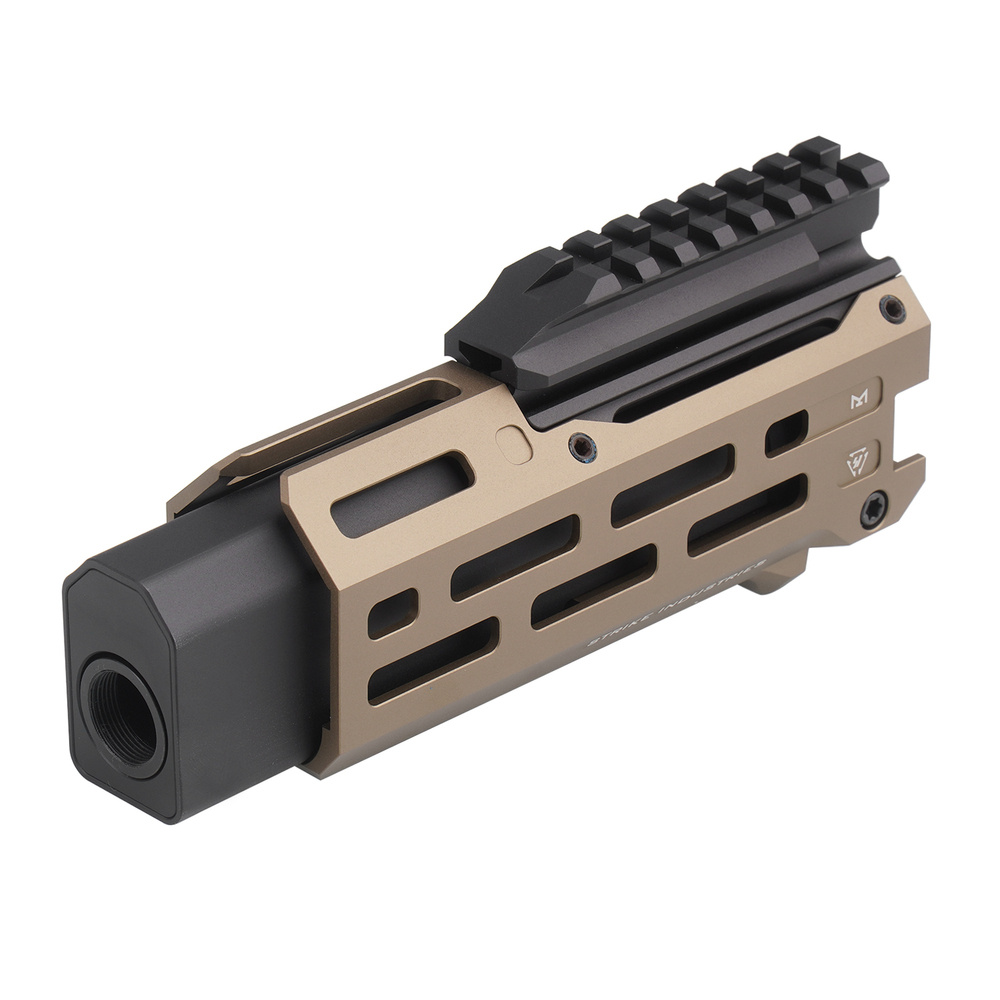 Strike Industries -  Łoże M-LOK do CZ Scropion EVO Strike 6” Handguard - FDE - SI-CEVO-HG-6-FDE