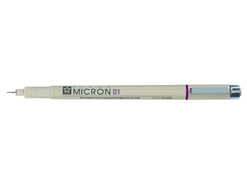 Cienkopis Pigma Micron, purpurowy, 0,25