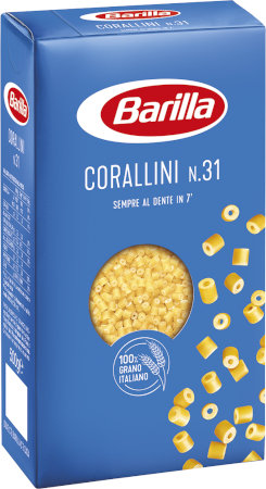 BARILLA Corallini n.31 włoski makaron koraliki
