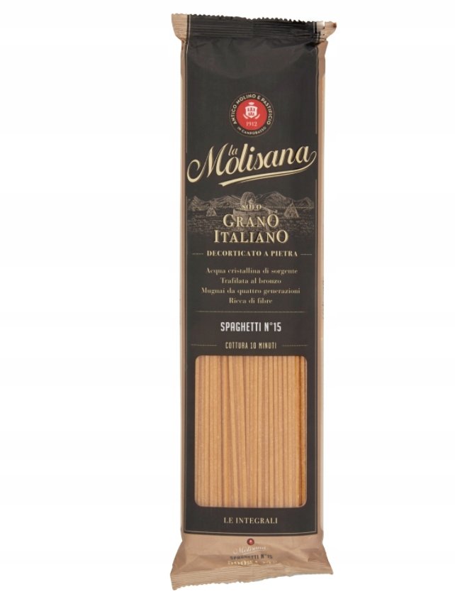 La Molisana Spaghetti N 15 makaron pełnoziarnisty