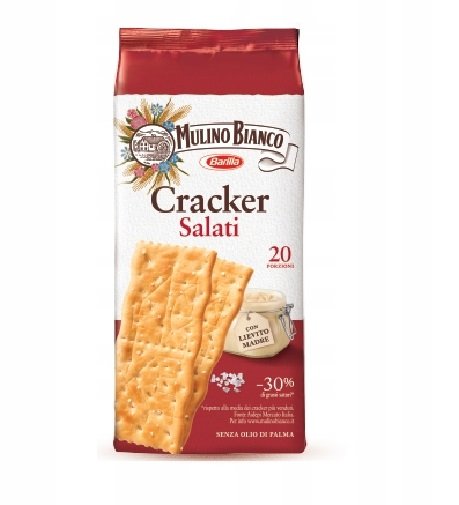 MULINO BIANCO CRACKER Krakersy solone 500 gr