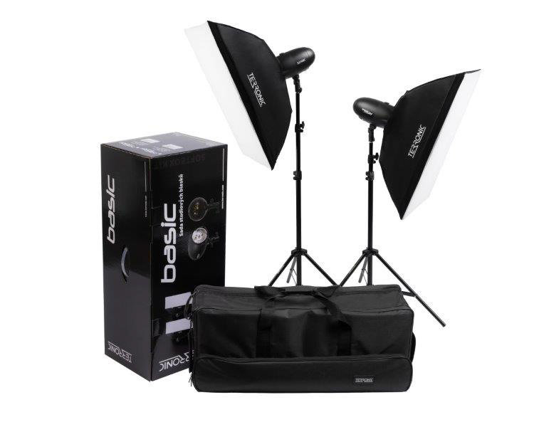 Zestaw Studyjnych Lamp Błyskowych Fomei Basic 300Rf