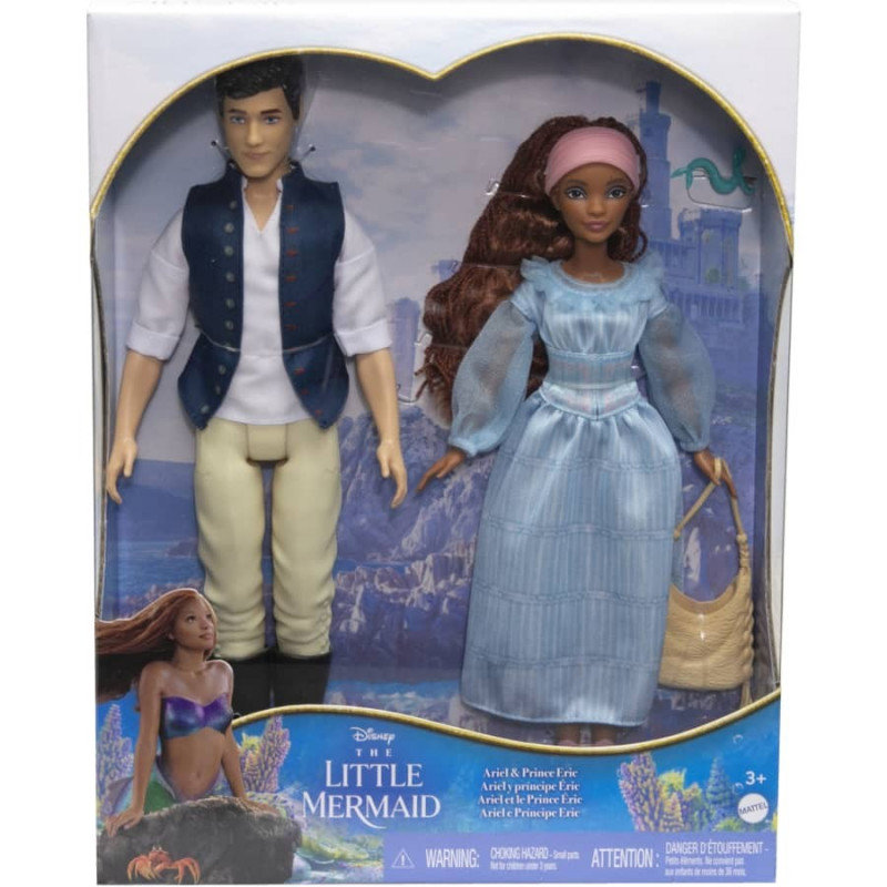 Mattel, Lalka Disney Mała Syrenka Arielka i książe Eryk