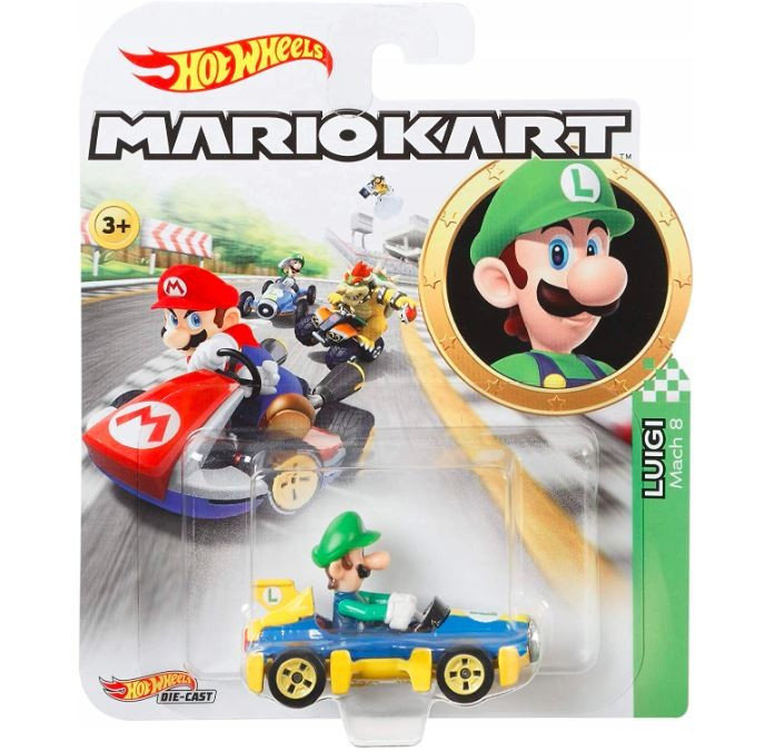 Hot Wheels, Pojazd Mario Kart Luigi